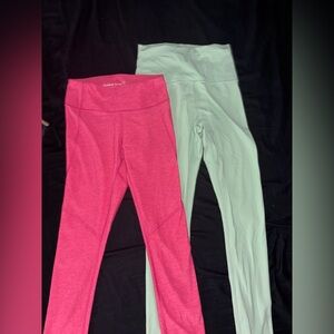 2 pairs of workout pants